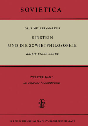 Buchcover Einstein und die Sowjetphilosophie | S. Müller-Markus | EAN 9789401035453 | ISBN 94-010-3545-8 | ISBN 978-94-010-3545-3