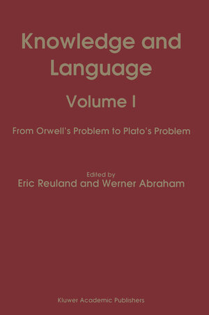 Buchcover Knowledge and Language | EAN 9789401048125 | ISBN 94-010-4812-6 | ISBN 978-94-010-4812-5