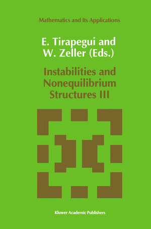 Buchcover Instabilities and Nonequilibrium Structures III | EAN 9789401055222 | ISBN 94-010-5522-X | ISBN 978-94-010-5522-2