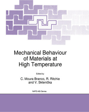 Buchcover Mechanical Behaviour of Materials at High Temperature | EAN 9789401072670 | ISBN 94-010-7267-1 | ISBN 978-94-010-7267-0