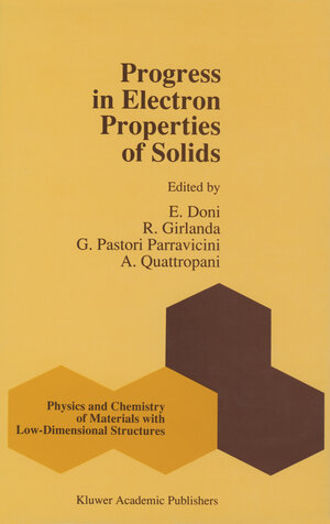 Buchcover Progress in Electron Properties of Solids | EAN 9789401075909 | ISBN 94-010-7590-5 | ISBN 978-94-010-7590-9