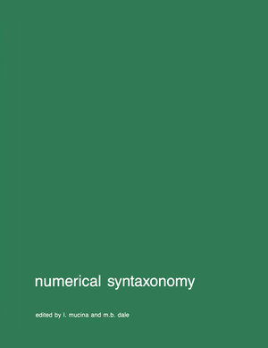 Buchcover Numerical syntaxonomy  | EAN 9789401075978 | ISBN 94-010-7597-2 | ISBN 978-94-010-7597-8