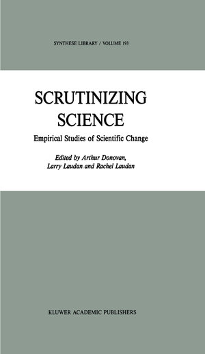 Buchcover Scrutinizing Science | EAN 9789401077842 | ISBN 94-010-7784-3 | ISBN 978-94-010-7784-2