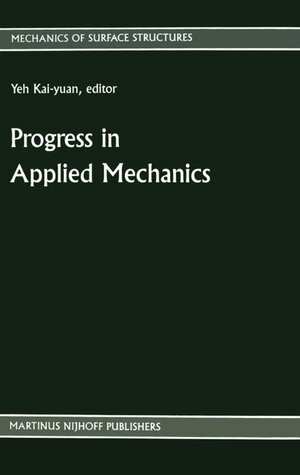 Buchcover Progress in Applied Mechanics  | EAN 9789401080613 | ISBN 94-010-8061-5 | ISBN 978-94-010-8061-3