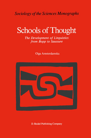 Buchcover Schools of Thought | O. Amsterdamska | EAN 9789401081757 | ISBN 94-010-8175-1 | ISBN 978-94-010-8175-7