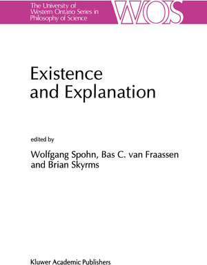 Buchcover Existence and Explanation | EAN 9789401132442 | ISBN 94-011-3244-5 | ISBN 978-94-011-3244-2