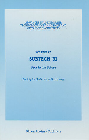 Buchcover SUBTECH ’91 | EAN 9789401135443 | ISBN 94-011-3544-4 | ISBN 978-94-011-3544-3