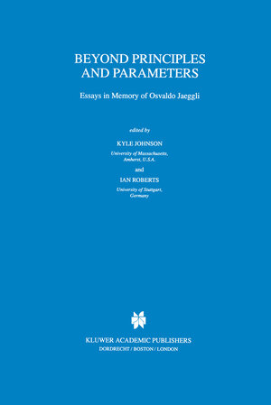 Buchcover Beyond Principles and Parameters | EAN 9789401148221 | ISBN 94-011-4822-8 | ISBN 978-94-011-4822-1