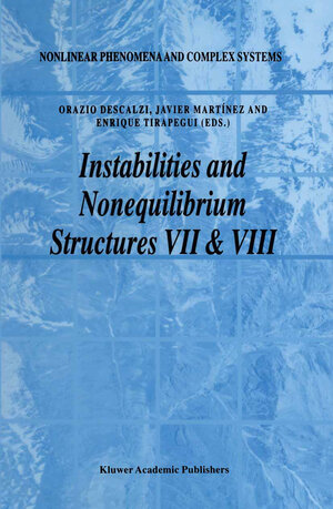 Buchcover Instabilities and Nonequilibrium Structures VII & VIII | EAN 9789401569941 | ISBN 94-015-6994-0 | ISBN 978-94-015-6994-1