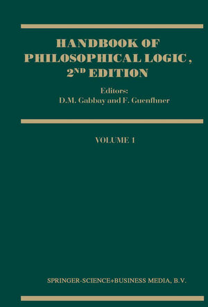 Buchcover Handbook of Philosophical Logic | EAN 9789401598330 | ISBN 94-015-9833-9 | ISBN 978-94-015-9833-0