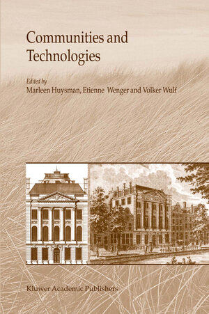 Buchcover Communities and Technologies | EAN 9789401701150 | ISBN 94-017-0115-6 | ISBN 978-94-017-0115-0