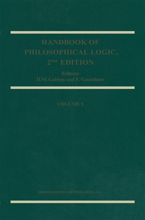 Buchcover Handbook of Philosophical Logic | EAN 9789401704588 | ISBN 94-017-0458-9 | ISBN 978-94-017-0458-8