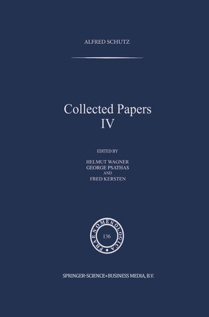 Buchcover Collected Papers IV | A. Schutz | EAN 9789401710770 | ISBN 94-017-1077-5 | ISBN 978-94-017-1077-0