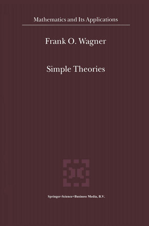 Buchcover Simple Theories | Frank O. Wagner | EAN 9789401730020 | ISBN 94-017-3002-4 | ISBN 978-94-017-3002-0