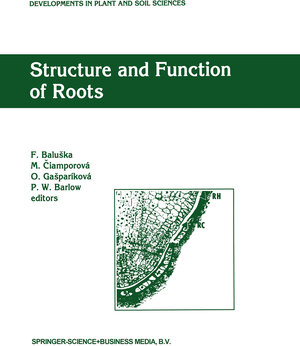 Buchcover Structure and Function of Roots | EAN 9789401731010 | ISBN 94-017-3101-2 | ISBN 978-94-017-3101-0