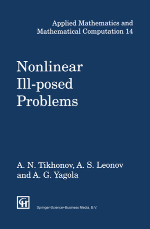 Buchcover Nonlinear Ill-Posed Problems | A.N. Tikhonov | EAN 9789401751698 | ISBN 94-017-5169-2 | ISBN 978-94-017-5169-8