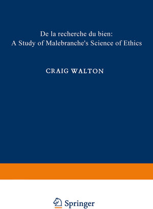 Buchcover De la Recherche du Bien | A.G. Walton | EAN 9789401764414 | ISBN 94-017-6441-7 | ISBN 978-94-017-6441-4