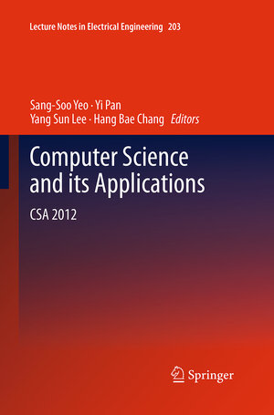 Buchcover Computer Science and its Applications  | EAN 9789402406597 | ISBN 94-024-0659-X | ISBN 978-94-024-0659-7