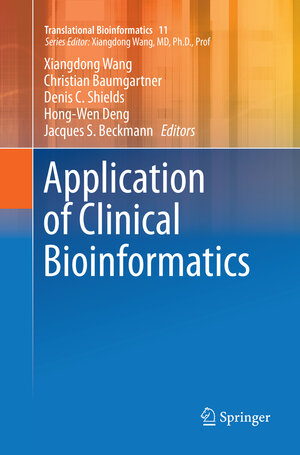 Buchcover Application of Clinical Bioinformatics | EAN 9789402413755 | ISBN 94-024-1375-8 | ISBN 978-94-024-1375-5
