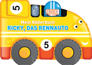 Buchcover Mein Räderbuch - Ricky, das Rennauto  | EAN 9789463048507 | ISBN 94-6304-850-2 | ISBN 978-94-6304-850-7