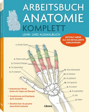 Buchcover Arbeitsbuch Anatomie Komplett | P. Carter | EAN 9789463592697 | ISBN 94-6359-269-5 | ISBN 978-94-6359-269-7