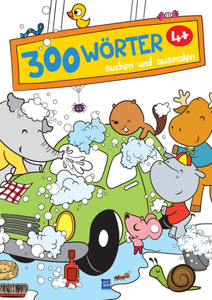 Buchcover 300 Wörter suchen und ausmalen - Autowaschen  | EAN 9789463781398 | ISBN 94-6378-139-0 | ISBN 978-94-6378-139-8