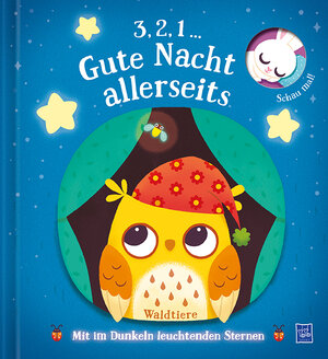 Buchcover 3,2,1... Gute Nacht allerseits - Waldtiere  | EAN 9789464227178 | ISBN 94-6422-717-6 | ISBN 978-94-6422-717-8