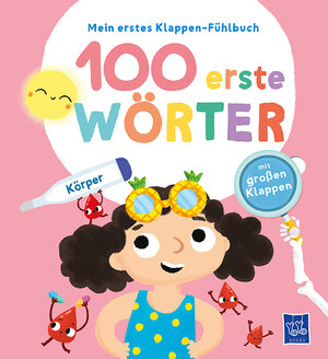 Buchcover Mein erstes Klappen-Fühlbuch - 100 erste Wörter - Körper | EAN 9789464228618 | ISBN 94-6422-861-X | ISBN 978-94-6422-861-8