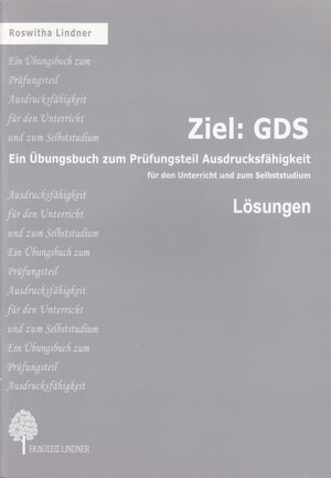 Buchcover Ziel GDS Lösungen | Roswitha Lindner | EAN 9789609224017 | ISBN 960-92240-1-6 | ISBN 978-960-92240-1-7