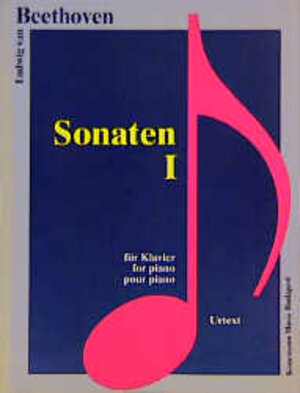 Buchcover Sonaten I | Ludwig van Beethoven | EAN 9789638303202 | ISBN 963-8303-20-4 | ISBN 978-963-8303-20-2