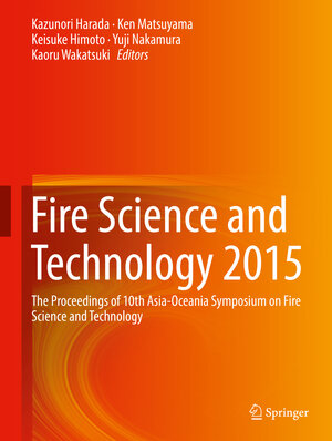 Buchcover Fire Science and Technology 2015  | EAN 9789811003769 | ISBN 981-10-0376-9 | ISBN 978-981-10-0376-9