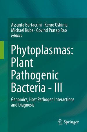 Buchcover Phytoplasmas: Plant Pathogenic Bacteria - III  | EAN 9789811396311 | ISBN 981-13-9631-0 | ISBN 978-981-13-9631-1