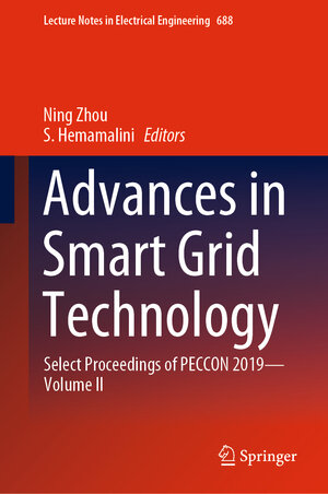 Buchcover Advances in Smart Grid Technology | EAN 9789811572401 | ISBN 981-15-7240-2 | ISBN 978-981-15-7240-1