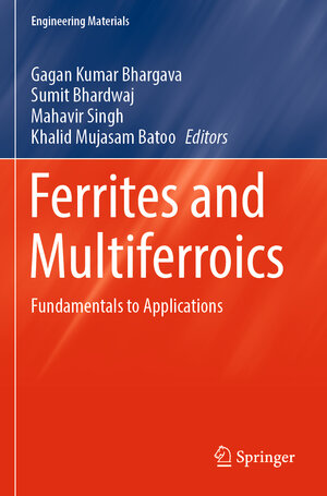 Buchcover Ferrites and Multiferroics  | EAN 9789811674563 | ISBN 981-16-7456-6 | ISBN 978-981-16-7456-3