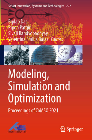 Buchcover Modeling, Simulation and Optimization | EAN 9789811908385 | ISBN 981-19-0838-9 | ISBN 978-981-19-0838-5