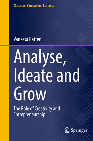 Buchcover Analyse, Ideate and Grow | Vanessa Ratten | EAN 9789811908927 | ISBN 981-19-0892-3 | ISBN 978-981-19-0892-7