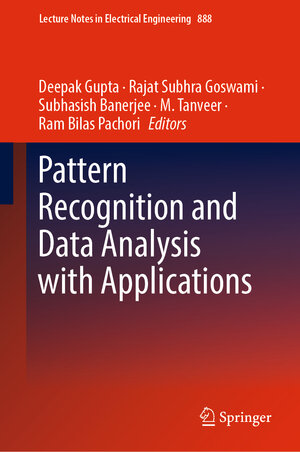Buchcover Pattern Recognition and Data Analysis with Applications | EAN 9789811915192 | ISBN 981-19-1519-9 | ISBN 978-981-19-1519-2