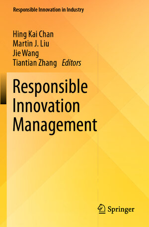 Buchcover Responsible Innovation Management  | EAN 9789811944826 | ISBN 981-19-4482-2 | ISBN 978-981-19-4482-6