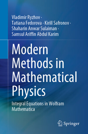 Buchcover Modern Methods in Mathematical Physics | Vladimir Ryzhov | EAN 9789811949159 | ISBN 981-19-4915-8 | ISBN 978-981-19-4915-9