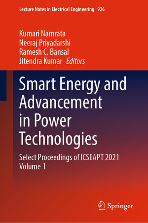 Buchcover Smart Energy and Advancement in Power Technologies  | EAN 9789811949715 | ISBN 981-19-4971-9 | ISBN 978-981-19-4971-5