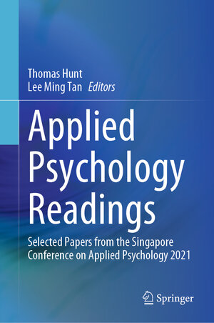 Buchcover Applied Psychology Readings  | EAN 9789811950858 | ISBN 981-19-5085-7 | ISBN 978-981-19-5085-8