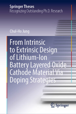 Buchcover From Intrinsic to Extrinsic Design of Lithium-Ion Battery Layered Oxide Cathode Material Via Doping Strategies | Chul-Ho Jung | EAN 9789811963971 | ISBN 981-19-6397-5 | ISBN 978-981-19-6397-1