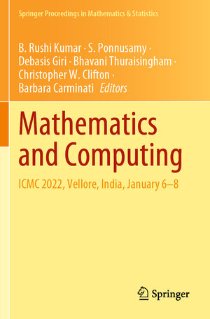 Buchcover Mathematics and Computing  | EAN 9789811993091 | ISBN 981-19-9309-2 | ISBN 978-981-19-9309-1