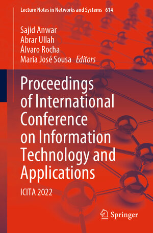 Buchcover Proceedings of International Conference on Information Technology and Applications | EAN 9789811993312 | ISBN 981-19-9331-9 | ISBN 978-981-19-9331-2