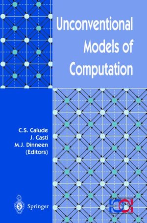 Buchcover Unconventional Models of Computation  | EAN 9789813083691 | ISBN 981-3083-69-7 | ISBN 978-981-3083-69-1