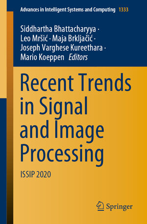 Buchcover Recent Trends in Signal and Image Processing | EAN 9789813369658 | ISBN 981-336-965-5 | ISBN 978-981-336-965-8