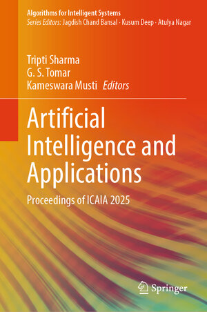 Buchcover Artificial Intelligence and Applications  | EAN 9789819504930 | ISBN 981-9504-93-7 | ISBN 978-981-9504-93-0