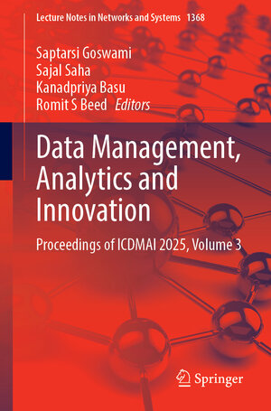 Buchcover Data Management, Analytics and Innovation | EAN 9789819665341 | ISBN 981-9665-34-5 | ISBN 978-981-9665-34-1