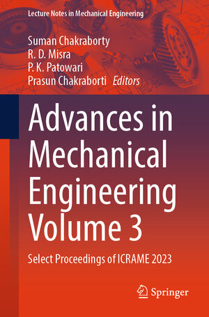 Buchcover Advances in Mechanical Engineering Volume 3 | EAN 9789819666317 | ISBN 981-9666-31-7 | ISBN 978-981-9666-31-7
