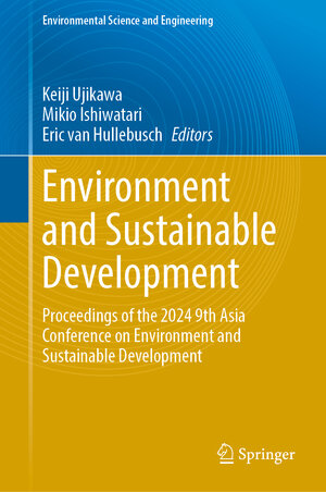Buchcover Environment and Sustainable Development | EAN 9789819666577 | ISBN 981-9666-57-0 | ISBN 978-981-9666-57-7